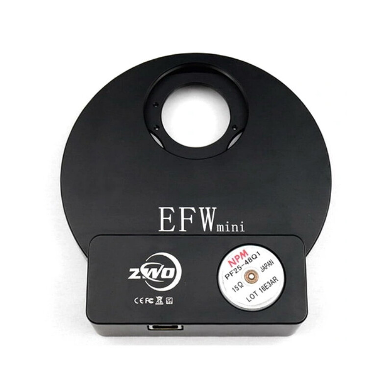 ZWO Roda de Filtros motorizada EFWmini 5x1,25"