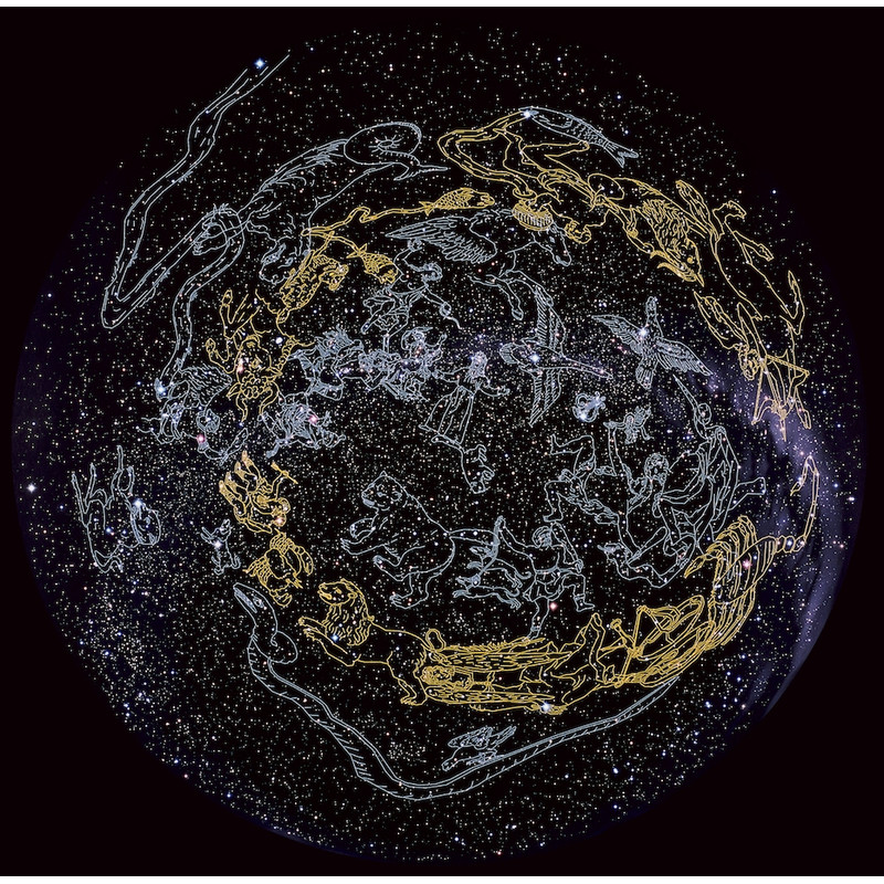 Redmark Deslize para as figuras de constelações dos planetários Bresser e NG