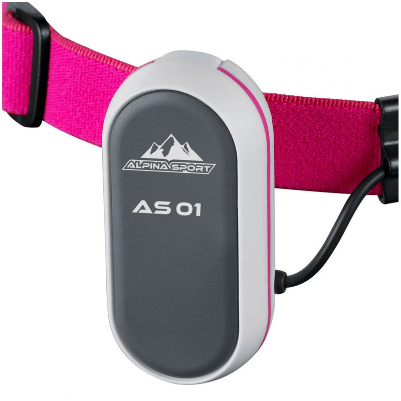 Alpina Sports Lanterna para cabeça AS01 headlamp, fuchsia