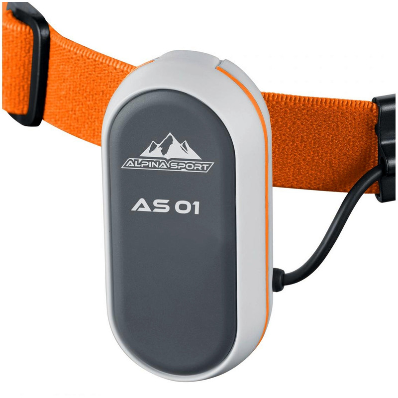 Alpina Sports Lanterna para cabeça AS01 laranja