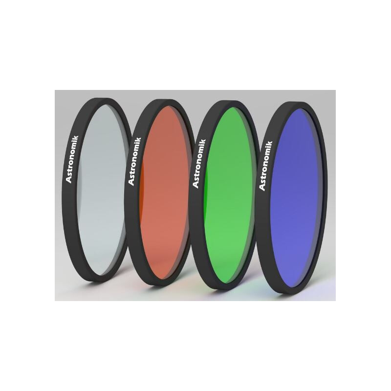 Astronomik Filtro L-RGB Type 2c 50mm filter set, mounted