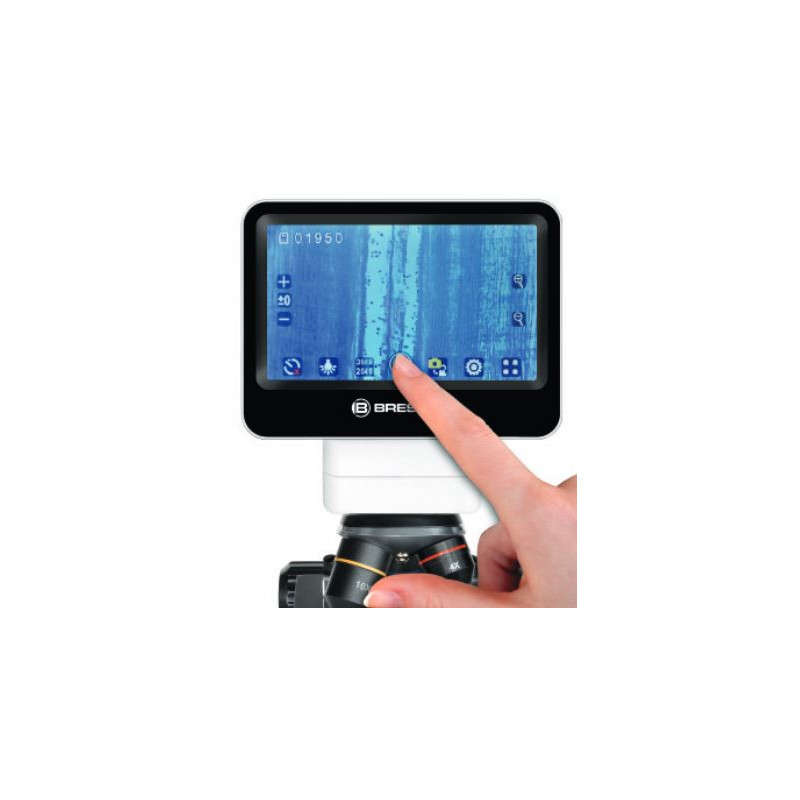 Bresser Microscópio LCD Microscope Touch, 5MP, 40x-1400x