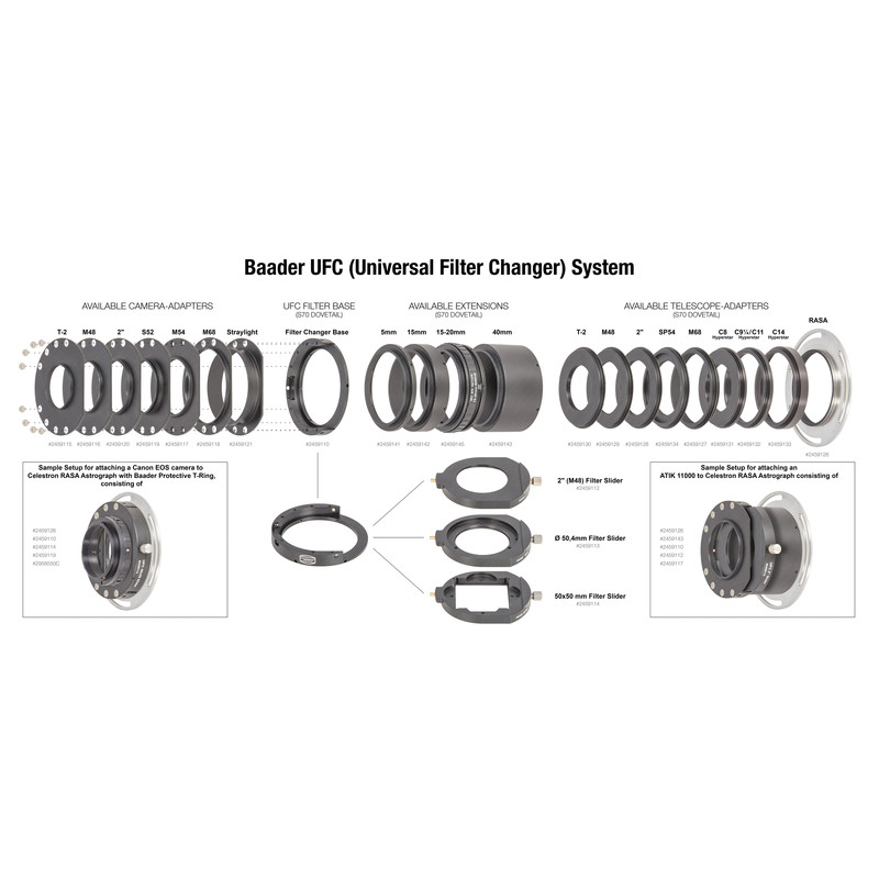 Baader Extensões UFC de 15 mm