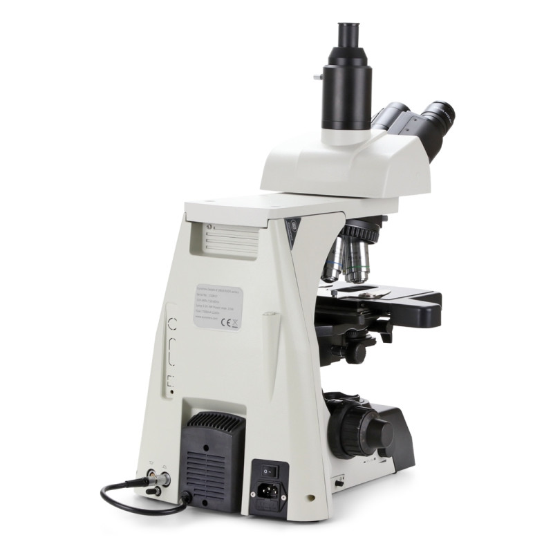 Euromex Microscópio DX.1158-PLi, trino, infinity, 10x/25,  plan, 40x - 1000x,  LED, 3W