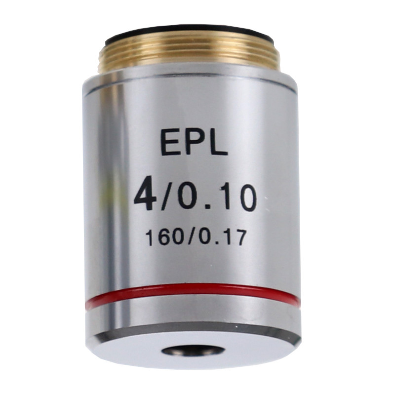 Euromex objetivo IS.7104, 4x/0.10, wd 15,2 mm, EPL, E-plan (iScope)