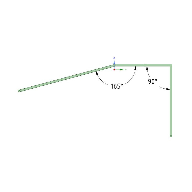 Lunatico Montagem com braçadeira para montagem do sensor meteorológico e dos Anemômetros