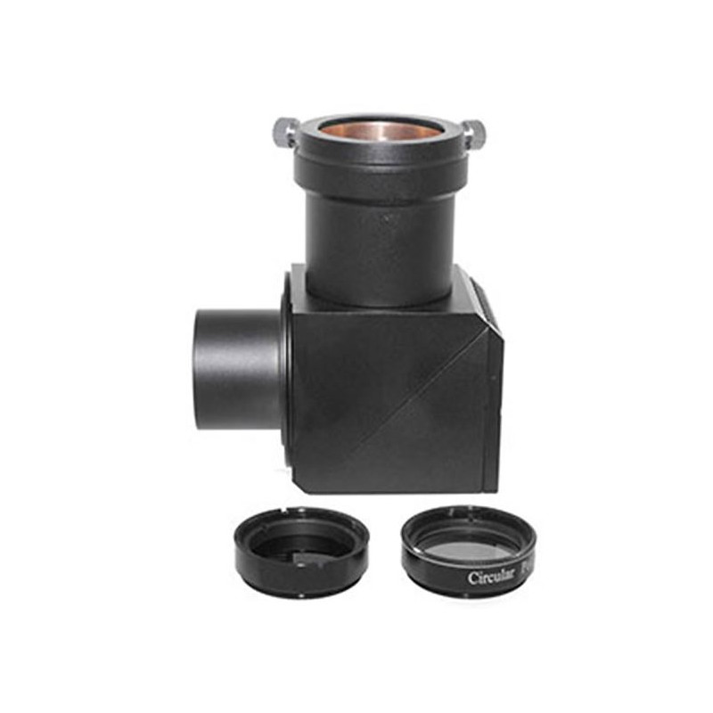 TS Optics Prisma solar com filtro de polarisação e filtro de banda estreita de 1,25