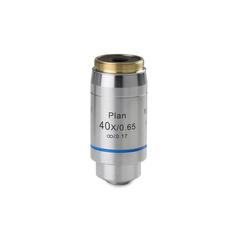 Euromex objetivo DX.7240, 40x/0.65 Pli, plano, infinito, S, w.d. 0.7 mm (Delphi-X)