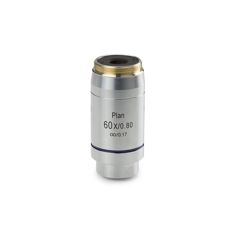 objetivo Objetiva Euromex DX.7260, 60/0.80 PLi plan, infinito, S, u.i. 0.3 mm (Delphi-X)
