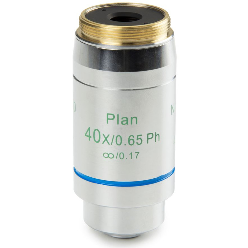 Euromex objetivo DX.7740, 40x/0.65 PLPHi, plano, fase, infinito, S (Delphi-X)