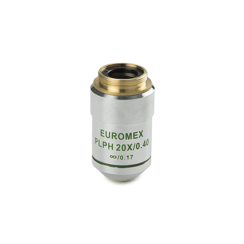 Euromex objetivo AE.3128, 20x/0.40, w.d. 1,5 mm, PLPH IOS infinity, plan, phase (Oxion)