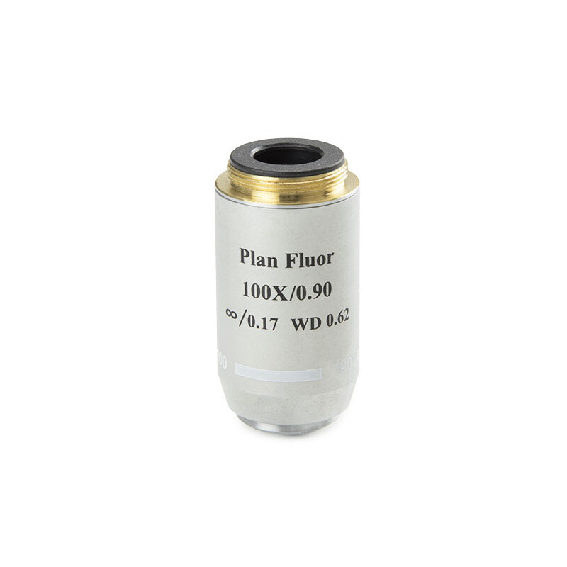 Euromex Objetivo 86.558, S100x/0,90, w.d. 0,19 mm, PL-FL IOS , plan, fluarex (Oxion)