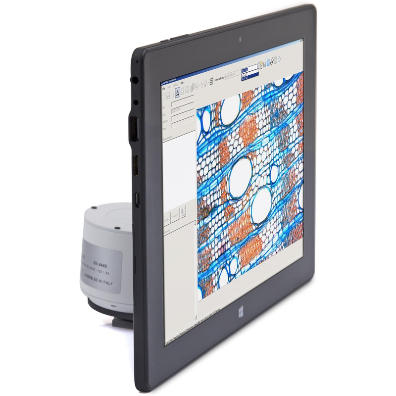 Optika Câmera TB-3WA color, CMOS, 1/2", 3.14 MP, USB 2.0, Tablet 10.1", 4 Core