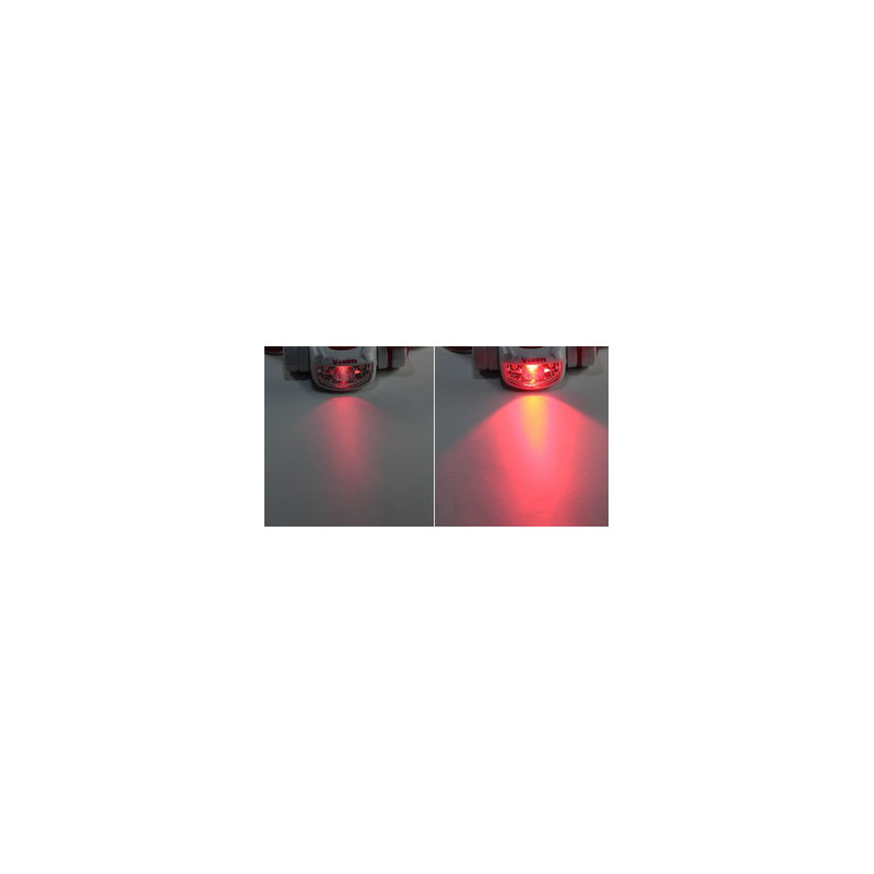 Vixen Lanterna de luz vermelha e branca SG-L01