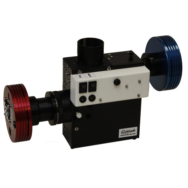 Shelyak Espectroscópio LISA com calibração, Fonte de alimentação e Câmaras, conjunto completo