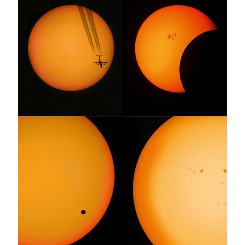 Lunt Solar Systems Binóculos Sonnenfernglas 6x30 Mini Sunocular OD5