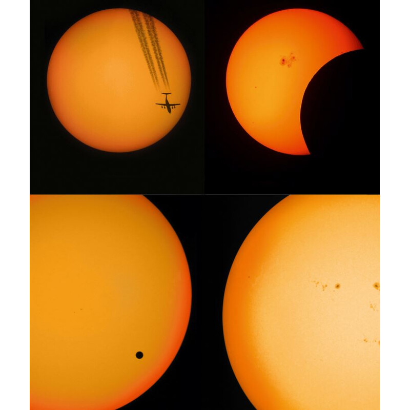 Lunt Solar Systems Telescópio solar 6x30 Mini Sunocular OD5
