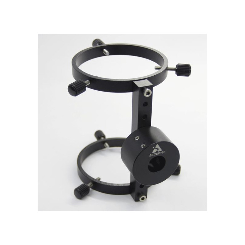 Lunatico Anéis de fixação de telescópio guia 80mm para haste de contrapeso DuoScope One-T 18mm