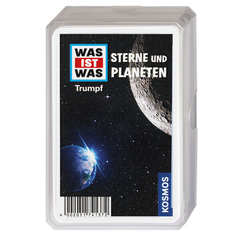 Kosmos Verlag Kartenspiel WAS IST WAS Trumpf Sterne und Planeten