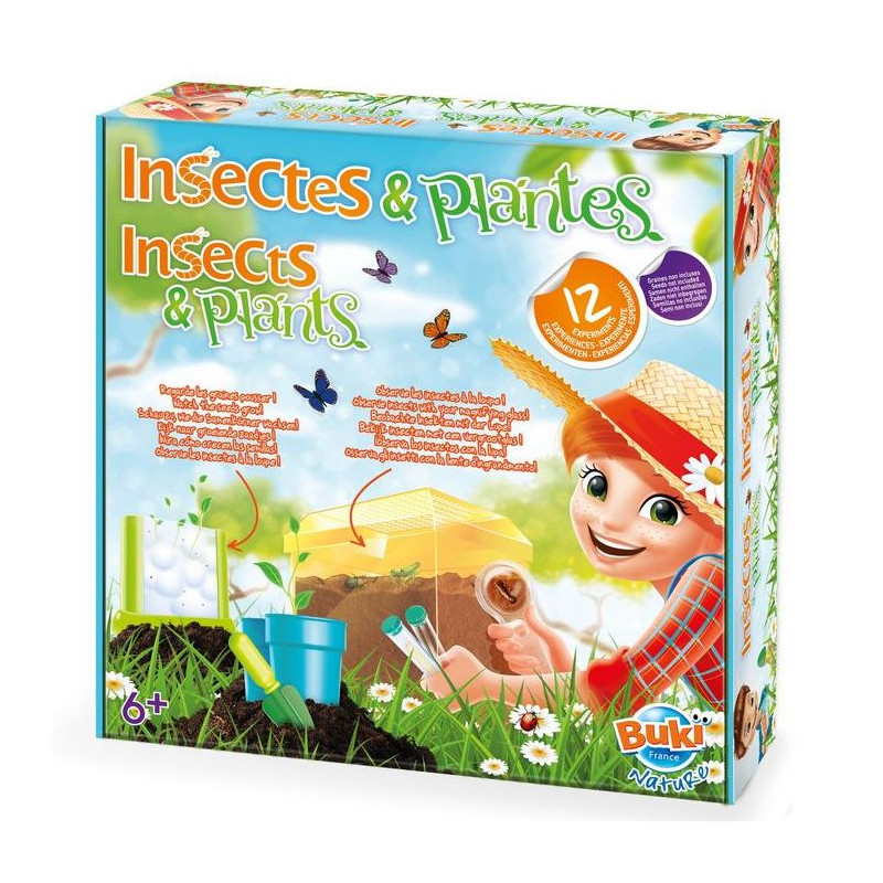 Buki Insectos e plantas (conjunto de experiências)
