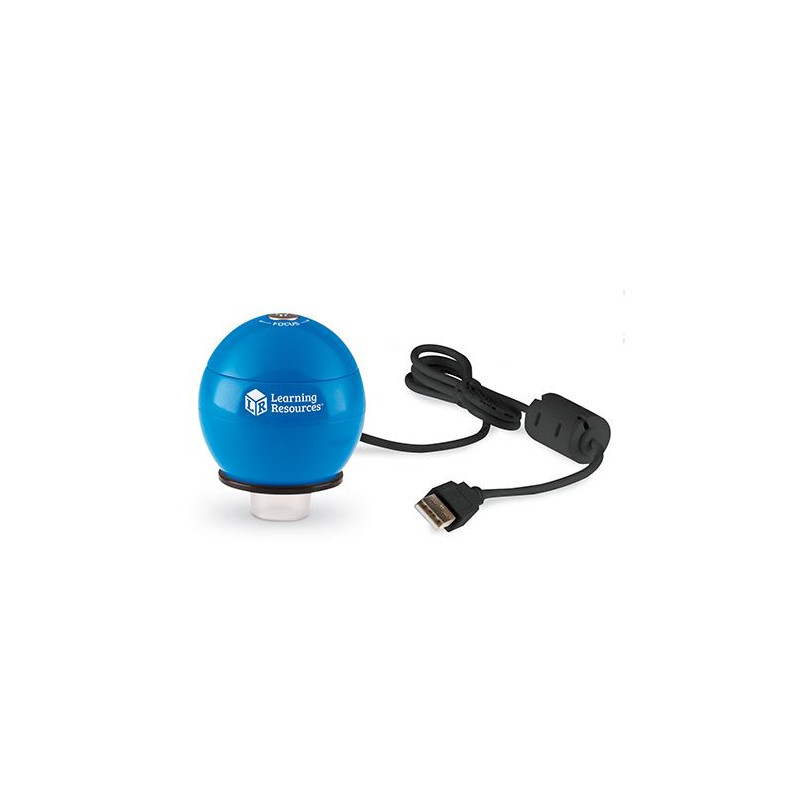 Learning Resources Microscópio de mão digital Zoomy 2.0 (azul)