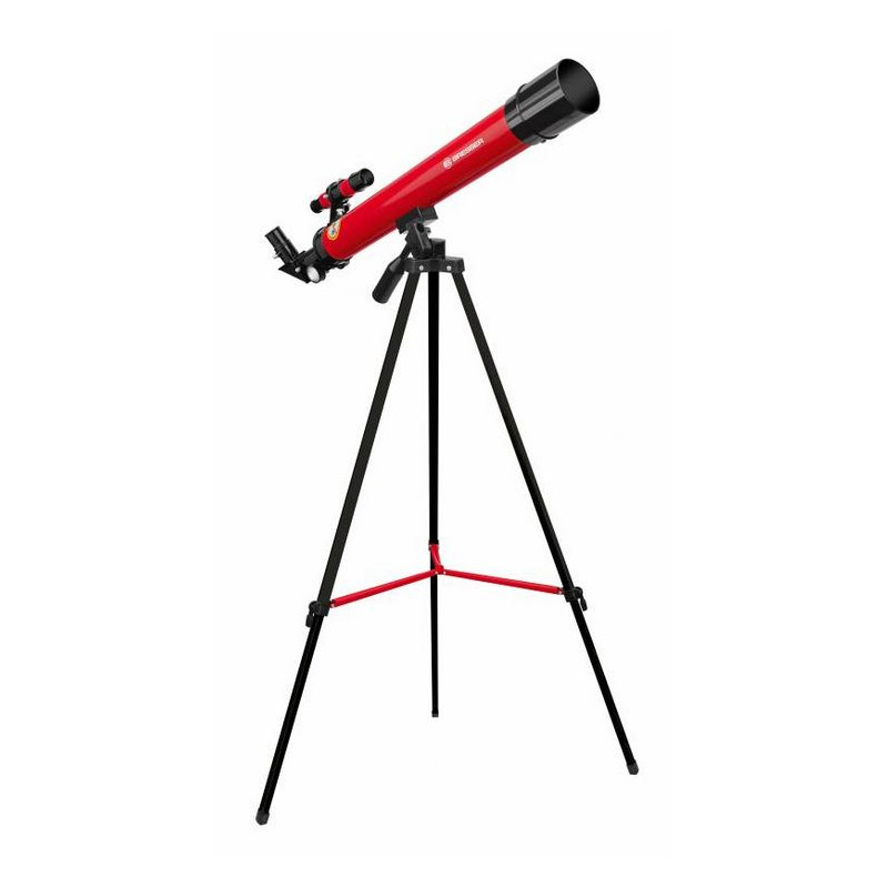 Bresser Junior Telescópio AC 45/ 600 AZ vermelho