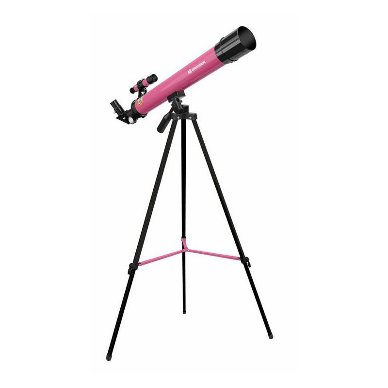 Bresser Junior Telescópio 50/600 AZ rosa