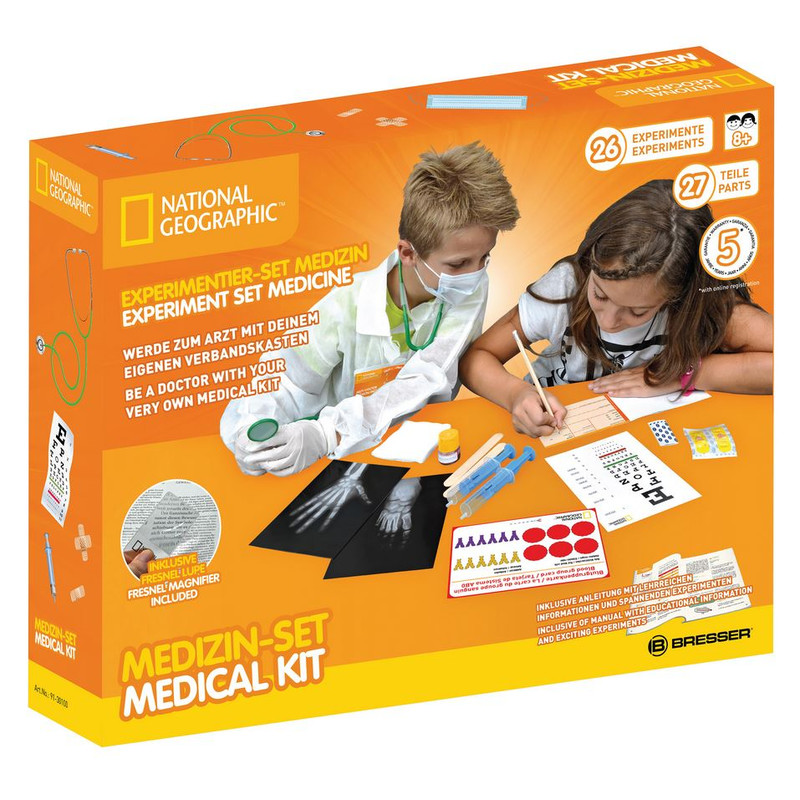 National Geographic Kit de experiências conjunto médico