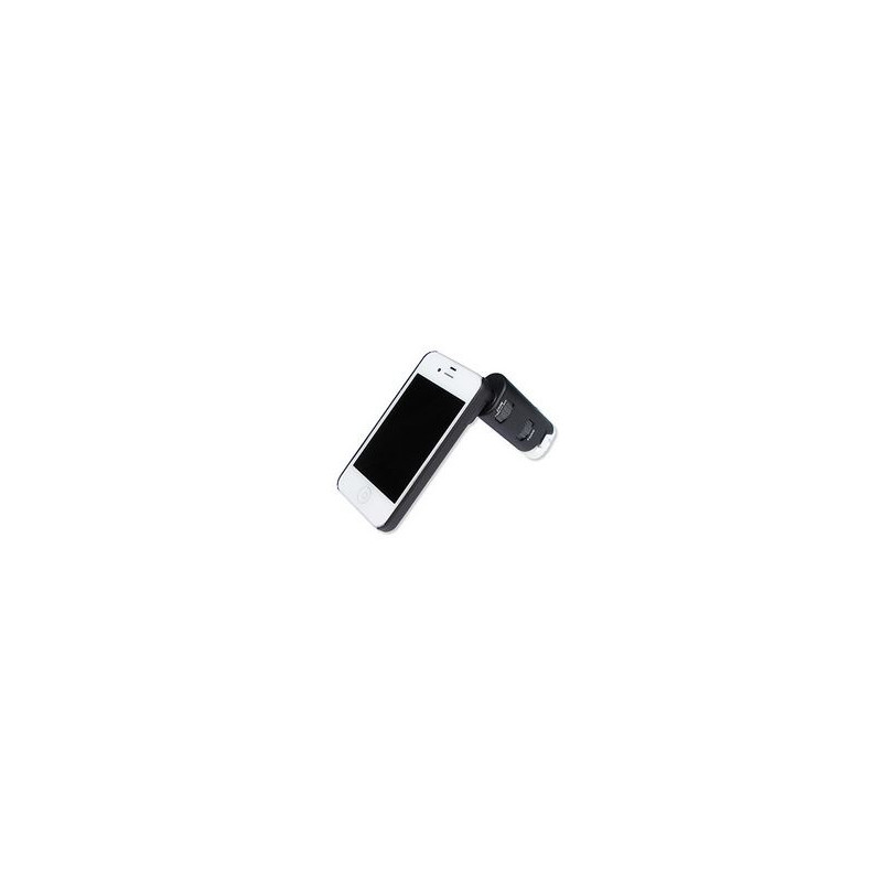 Carson Microscópio MM-250 smartphone microscope + iPhone / 4S Adapter