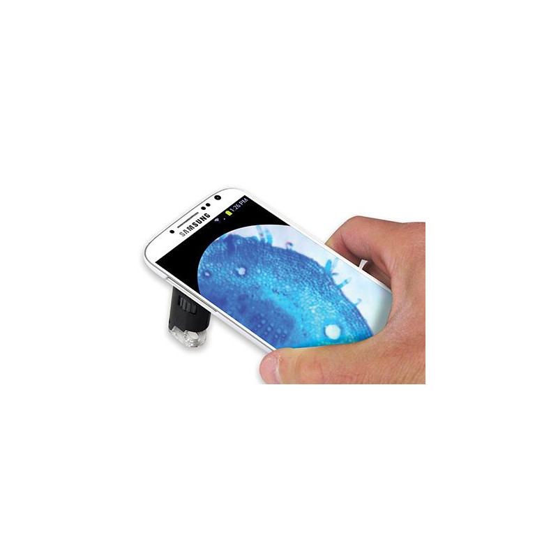 Carson Microscópio MM-240 smartphone microscope + Galaxy S4 Adapter