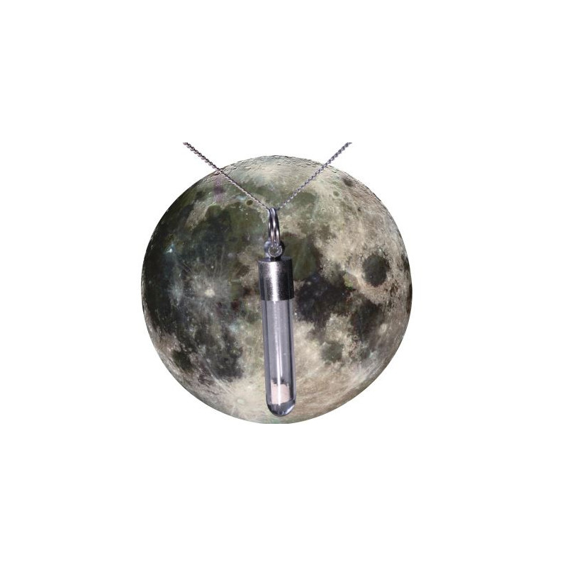 Jurassic Jewellery Meteorito Colar de pó lunar (frasco)