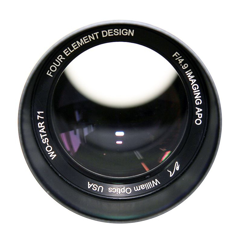 William Optics Refrator apocromático AP 71/350 WO-Star 71 Blue OTA