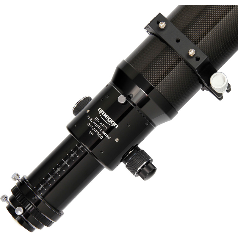 Omegon Refrator apocromático Telescópio APO 110/660 EQ570DX