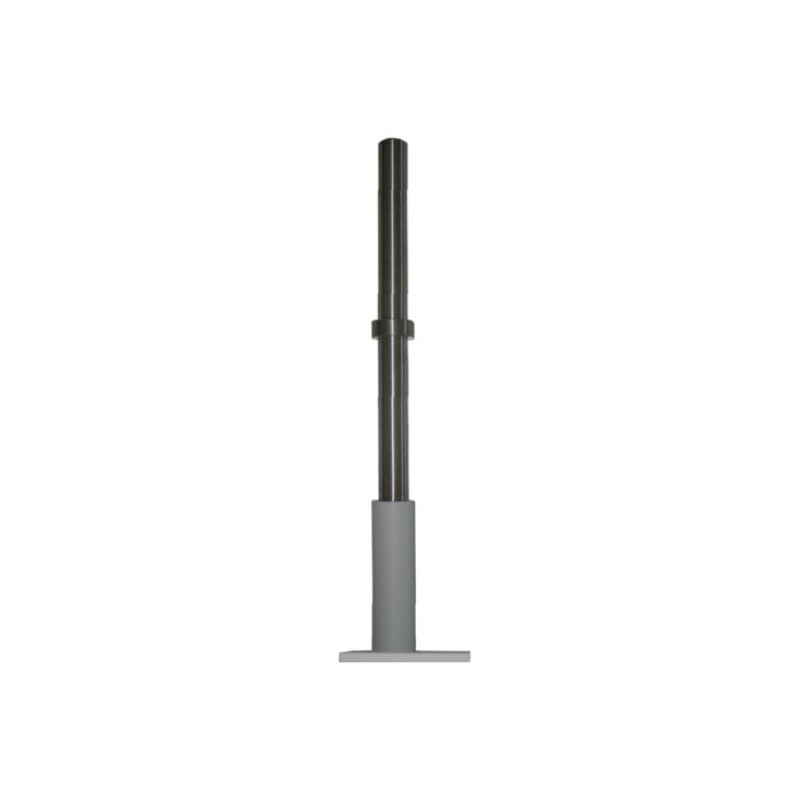 Pulch+Lorenz Braço articulado metálico Placa aparafusada Flexi 200-550 mm