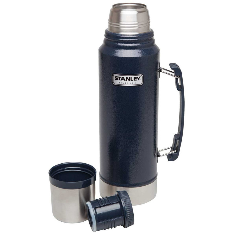 Stanley Frasco térmico Classic de 1,0 litro azul-marinho
