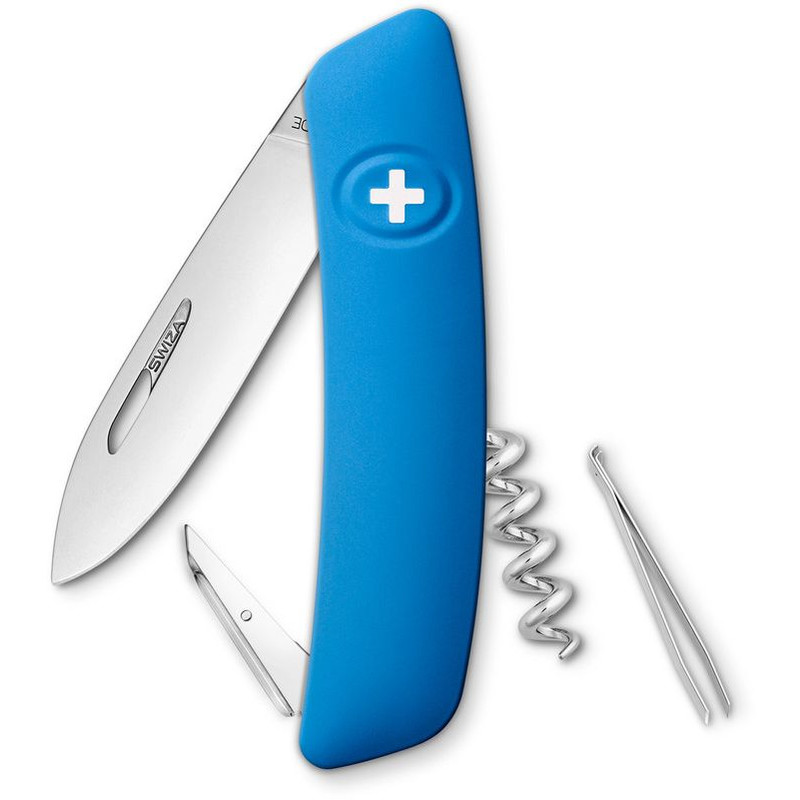 SWIZA Faca D01 Swiss Army Knife, blue