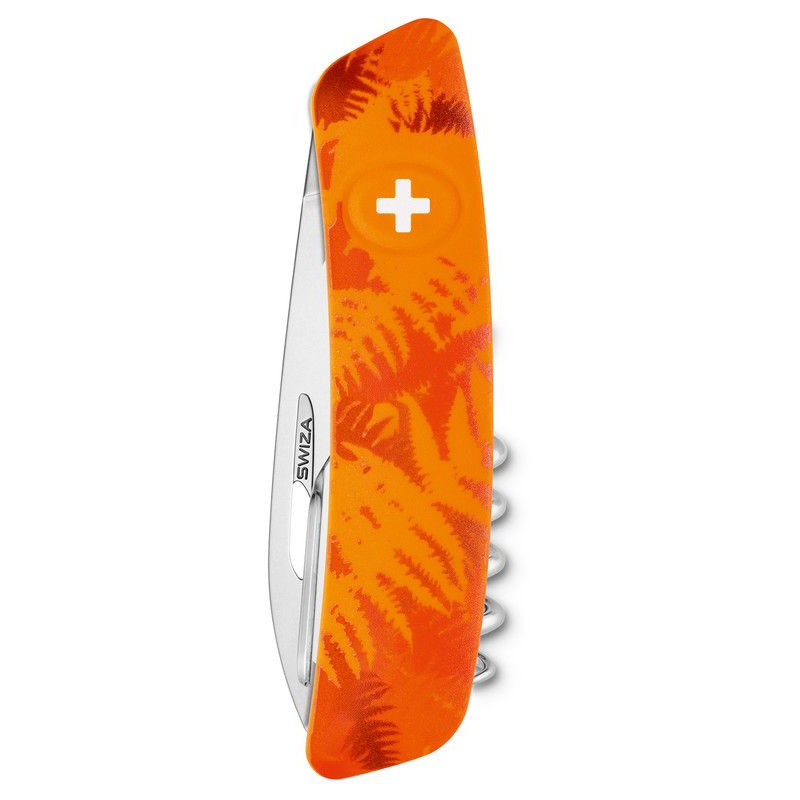 SWIZA Faca Canivete C01 FILIX Camo Fern Laranja