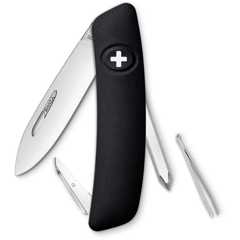 SWIZA Faca D02 Swiss Army Knife, black