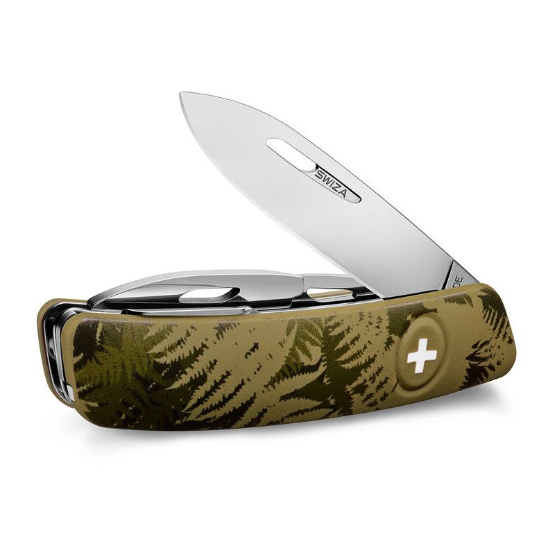 SWIZA Faca Canivete C03 SILVA Camo Fern Khaki