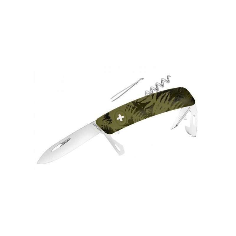 SWIZA Faca Canivete C03 SILVA Camo Fern Khaki