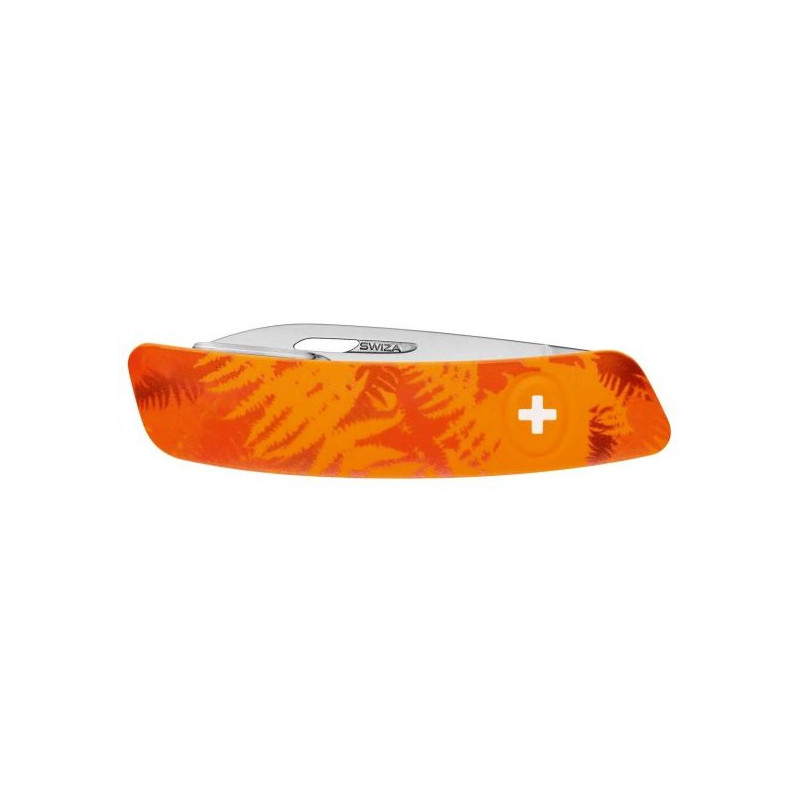SWIZA Faca Canivete C03 FILIX Camo Fern Laranja
