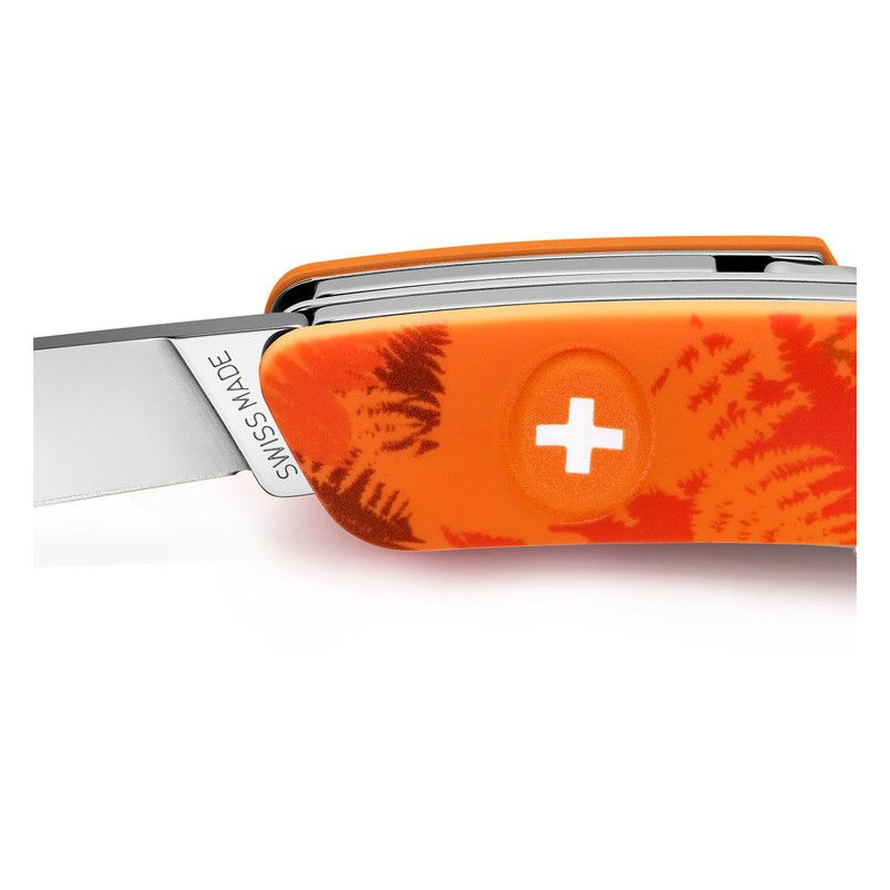 SWIZA Faca Canivete C03 FILIX Camo Fern Laranja