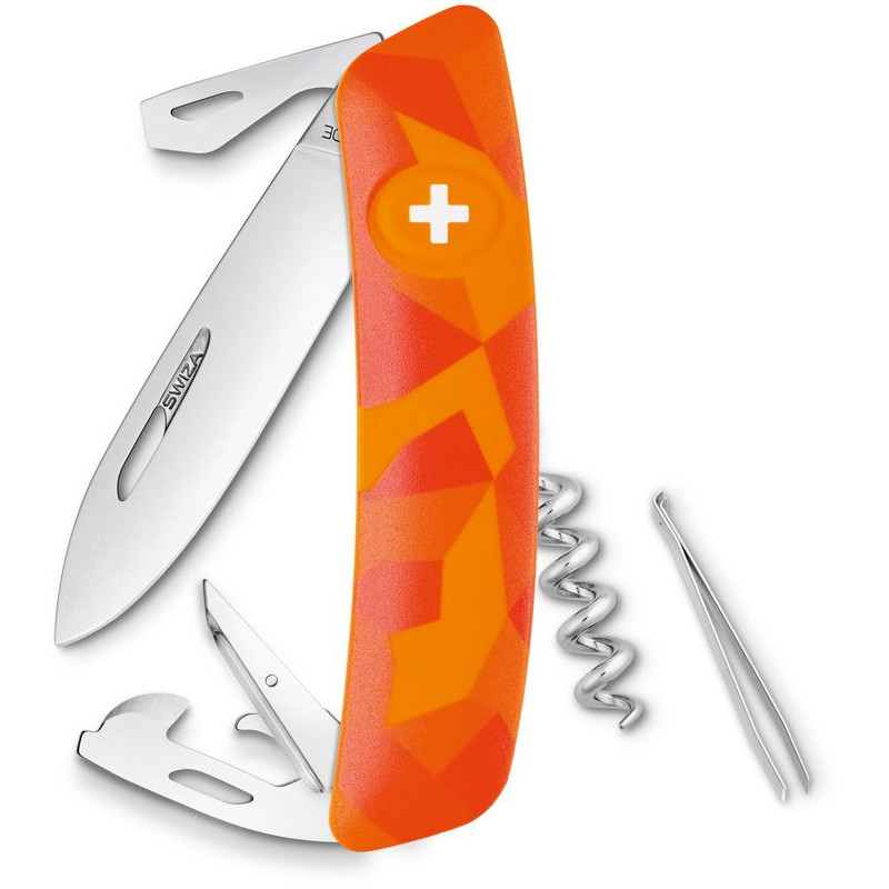 SWIZA Faca Canivete C03 LUECO Camo Urban Orange