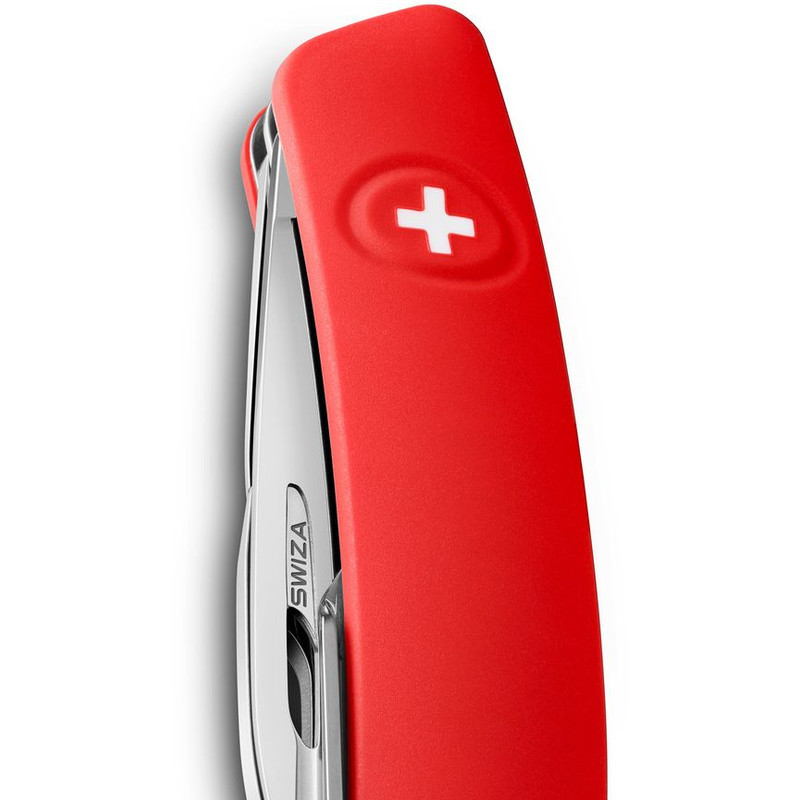 SWIZA Faca Canivete D04 vermelho