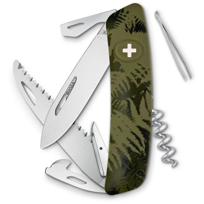 SWIZA Faca Canivete C05 SILVA Camo Fern khaki