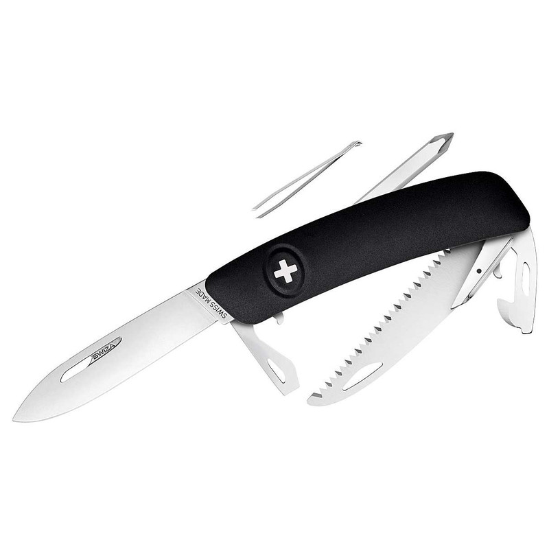 SWIZA Faca D06 Swiss Army Knife, black