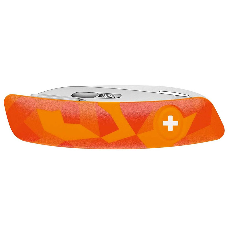 SWIZA Faca Canivete Schweizer para crianças J06 LUCEO Urban Camo laranja