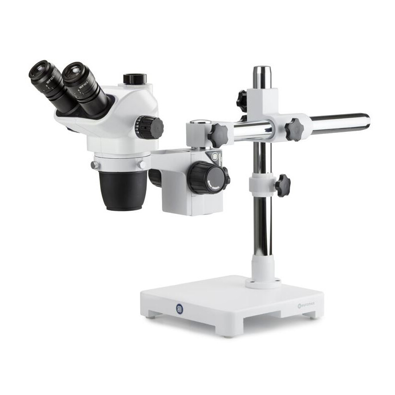 Euromex NZ.1703-U, NexiusZoom, 6,5x a 55x, suporte com um braço, sem iluminação, trino