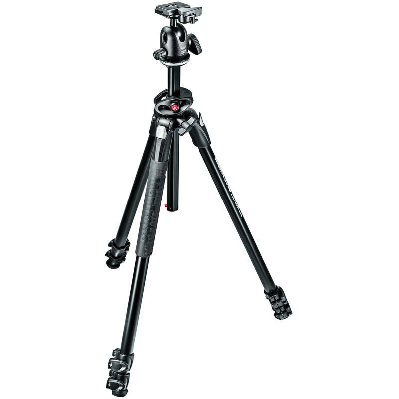 Manfrotto Tripé de alumínio MK290DUA3-BH com cabeça esférica