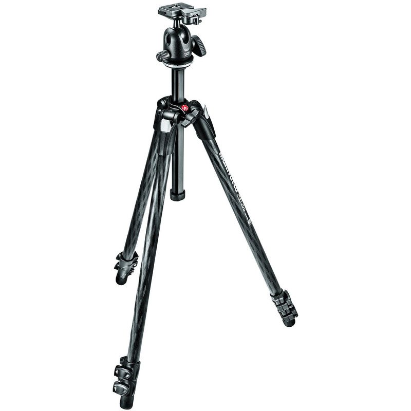 Manfrotto Tripé de carbono MK290XTC3-BH com cabeça esférica